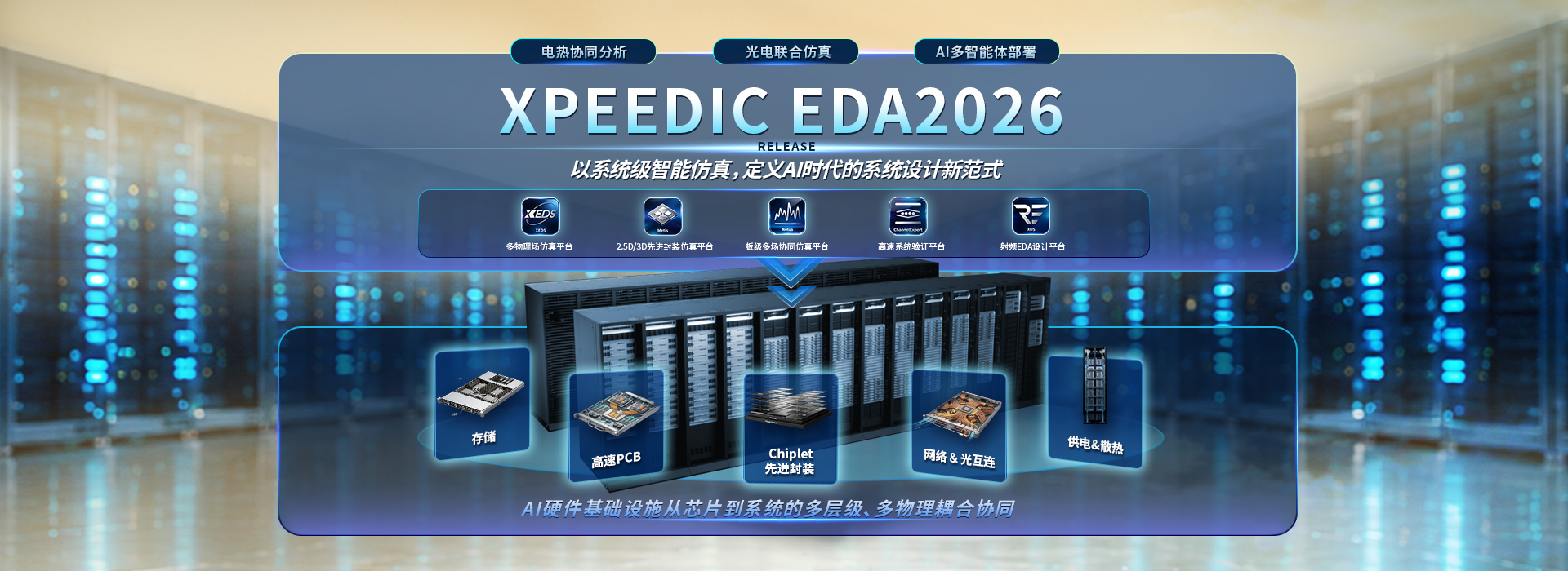 EDA2026 全线产品升级 KV 主视觉